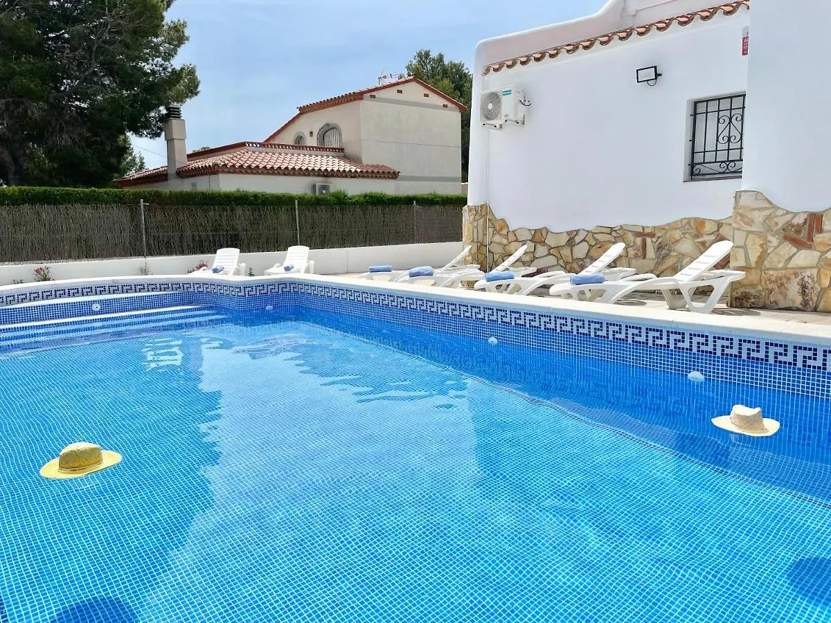 Villa Escaleta Costa Dorada Piscina Salina Y Privada,Barbacoa Les Tres Cales