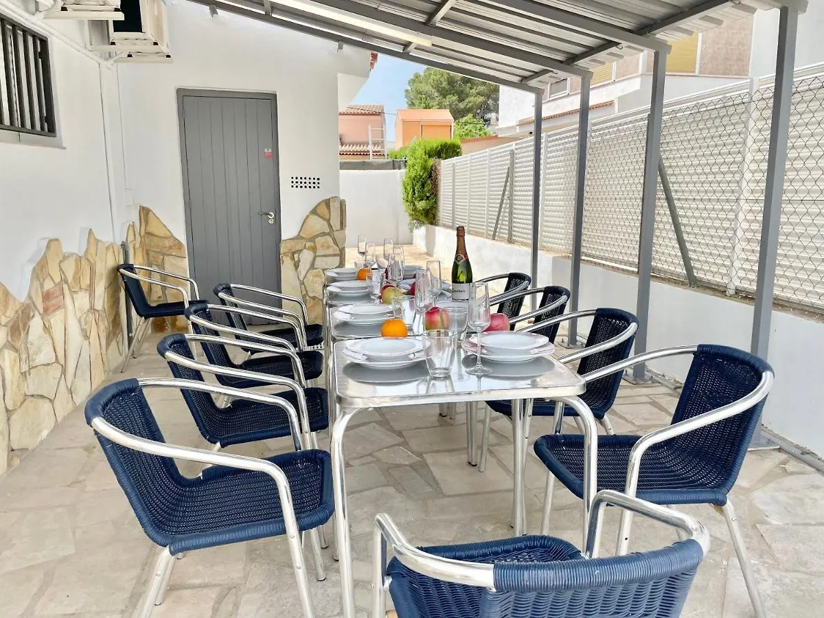 Villa Escaleta Costa Dorada Piscina Salina Y Privada,Barbacoa Les Tres Cales