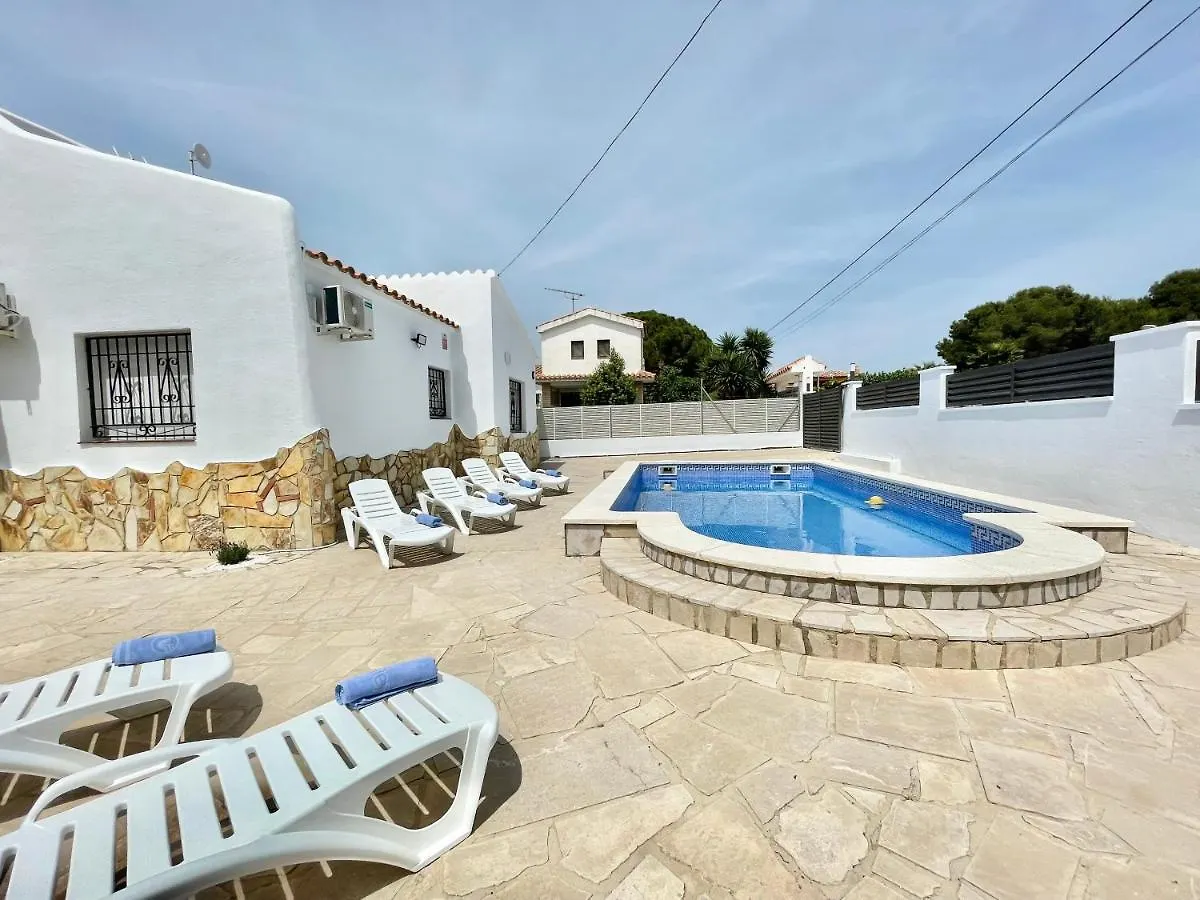Villa Escaleta Costa Dorada Piscina Salina Y Privada,Barbacoa Les Tres Cales Spain