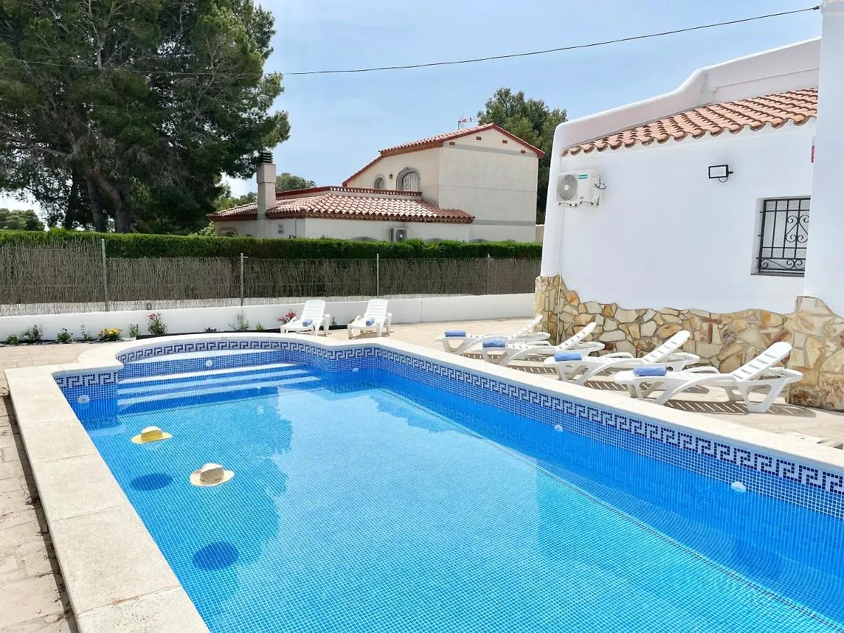 Villa Escaleta Costa Dorada Piscina Salina Y Privada,Barbacoa Les Tres Cales