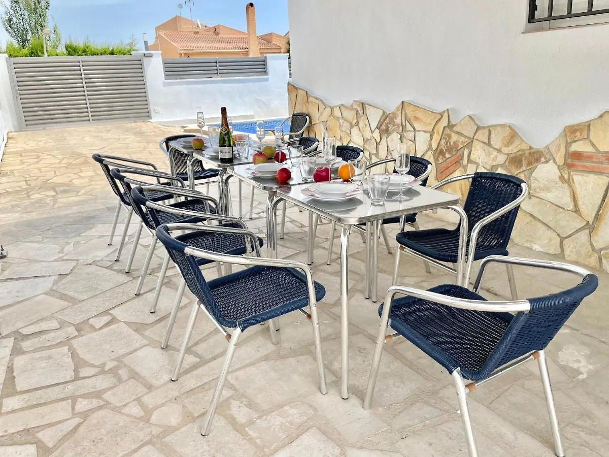 Villa Escaleta Costa Dorada Piscina Salina Y Privada,Barbacoa Les Tres Cales 0*,
